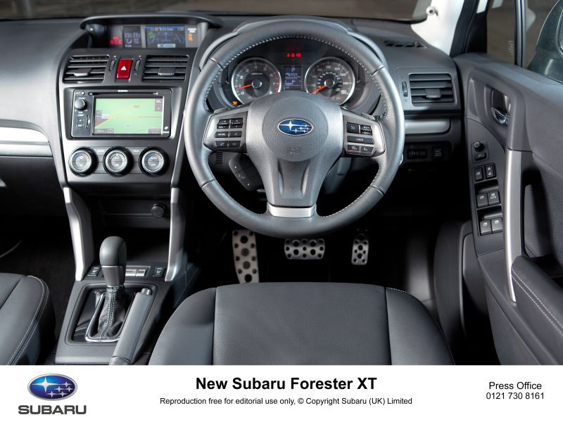 Subaru Forester technical specifications and fuel economy